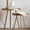 MESA AUXILIAR - METAL ORO VIEJO - 51 CMS en Dorado - Mesas de living, Uruguay | La Iberica, vista 5 de 10