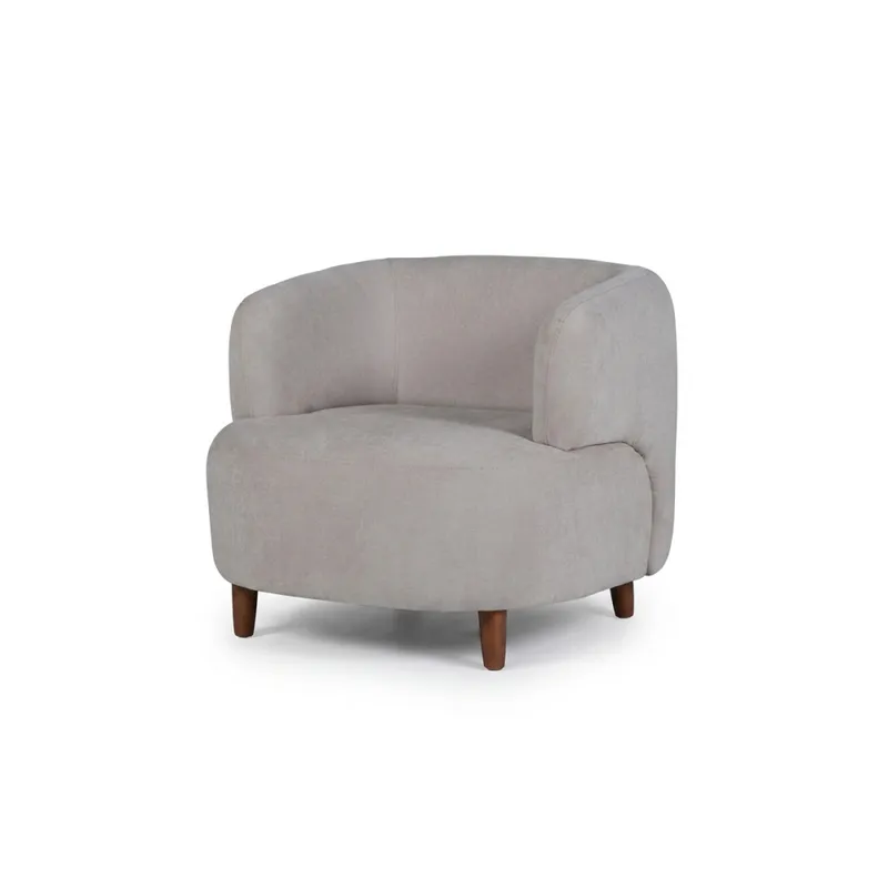 Butaca Elo - Tela Microfibra - Kruger 02-152 (Beige) en Beige - Butacas, banquetas y puffs, Uruguay | NYR
