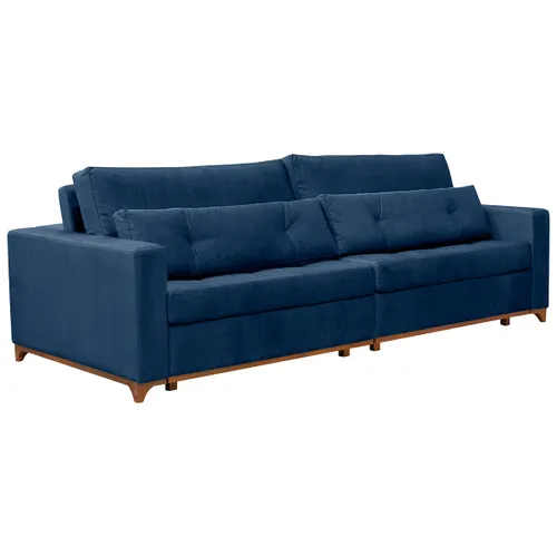 SOFÁ RETRÁCTIL MANUAL QATAR / ÚLTIMAS UNIDADES en Azul - Sillones y sofás, Uruguay | Unsi