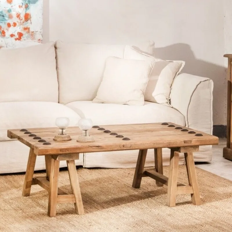 Mesa De Centro Tenerife en Madera natural - Mesas de living, Uruguay | Aihaus