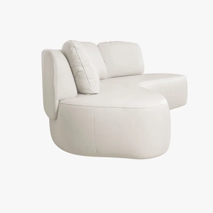 Sofá DARIO BLANCO 4 CUERPOS - Sillones y sofás, Uruguay | Viasono, vista 2