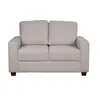 Sillón 2 Cuerpos Tela Gris Piria en Gris - Sillones y sofás, Uruguay | Divino, vista 2 de 4