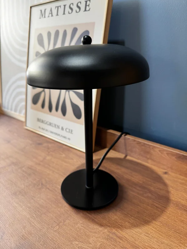 Lámpara de Mesa Tomás – Negro en Negro - Lámparas de mesa, Uruguay | Berna home, vista 3