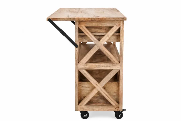A177 Barra 107x45/72x92 en Madera natural - Mesas de comedor, Uruguay | Victoriana, vista 3