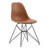 Silla De Comedor Pu-y-metal Marron Antologia en Marrón - Sillas, Uruguay | Divino, vista 2 de 2