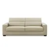 Sillón 100% Cuero - 3 Cuerpos - Berkley - Arena en Beige - Sillones y sofás, Uruguay | Ecowood, vista 3 de 3