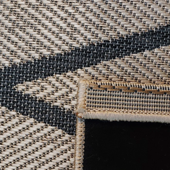 Alfombra ECO GEO Beige / Gris Plomo - 150*200 - Alfombras, Uruguay | Noe, vista 2