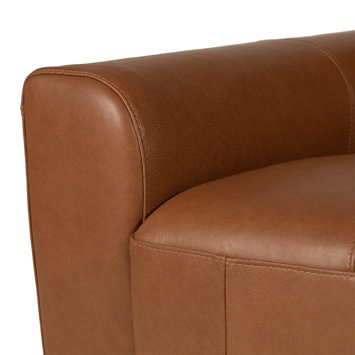 Sofá Tahití - Cuero Advanced - 2 cuerpos - Maverick Telha en Marrón - Sillones y sofás, Uruguay | Nyr, vista 5