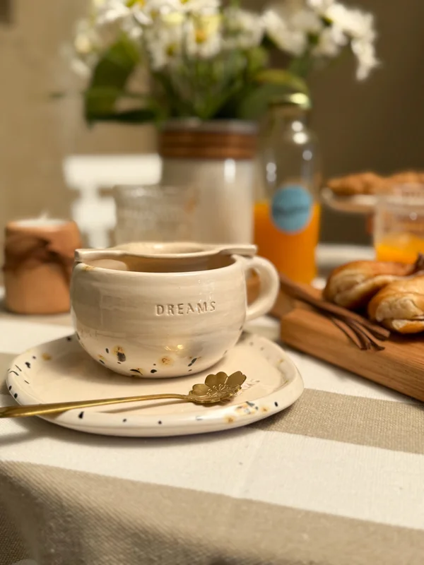 Cápsula dulce (taza y plato) en Beige - Decoración, Uruguay | Dreams On Time, vista 22