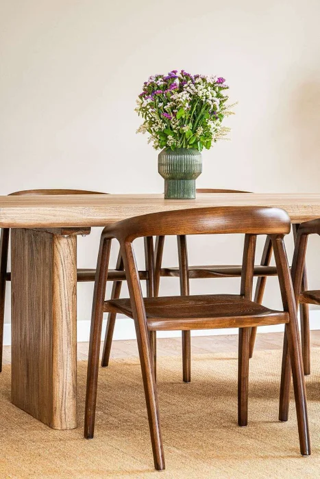 MESA COMEDOR ATHENA - 2.00 X 1.00 MTS en Madera natural - Mesas de comedor, Uruguay | La Iberica, vista 4