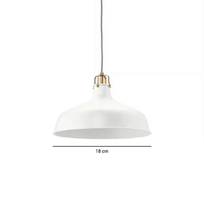Lámpara Colgante Oxford S Blanco en Blanco - Lámparas colgantes, Uruguay | Serlux, vista 5