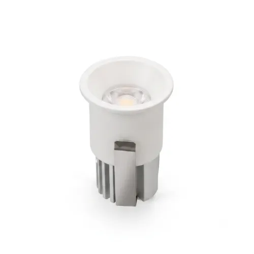 Mini Downlight LED 3W Blanco Luz Cálida en Blanco - Lámparas colgantes, Uruguay | Serlux