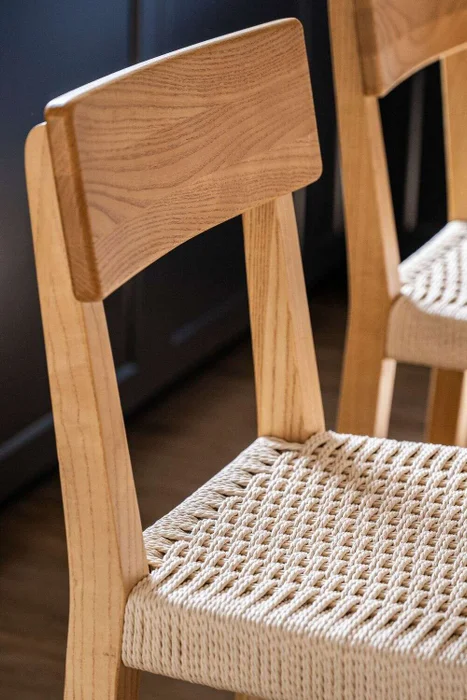 SILLA DE BAR MALIBU - NATURAL en Madera natural - Sillas, Uruguay | La Iberica, vista 6