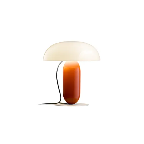 Gambosa S Opal Naranja en Naranja - Lámparas de mesa, Uruguay | Darko Lighting