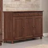 BARGUE?O RUBI 3 PUERTAS 3 CAJONES CAFE 8927 WN - Muebles para TV, Uruguay | Rosas Hermanos, vista 4 de 4