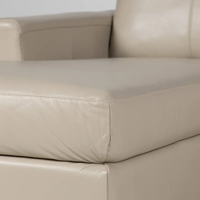 Rinconera Royale - Cuero Básico - Chaise Izquierdo - 519 (Beige) en Beige, Uruguay | Nyr, vista 5