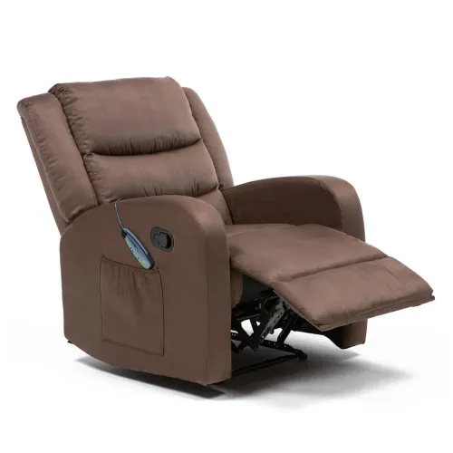 Poltrona Sillón Reclinable con Masajeador - Emy - Sillones y sofás, Uruguay | Delta Center