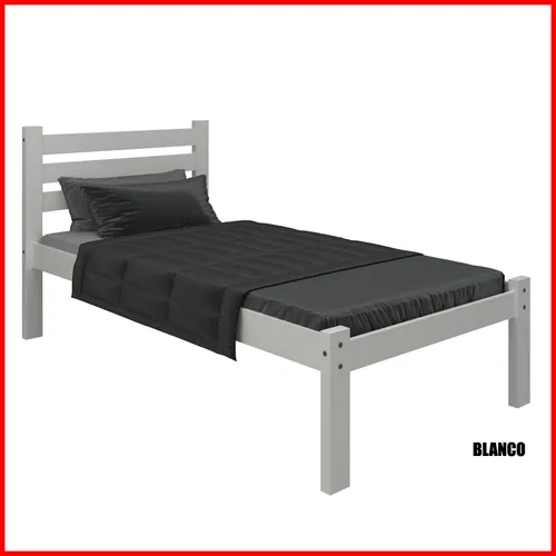 Cama 1 plaza estilo minimalista – 1433.90 - Dormitorio, Uruguay | Punto Unión