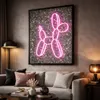 CUADRO BALLOON DOG LED Rosa  - Decoración, Uruguay | Viasono, vista 1 de 4