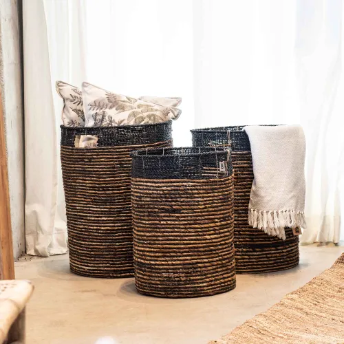 Canasto Abaca, XL - Canastos, Uruguay | Soho Deco