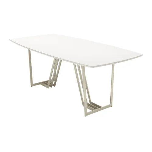 Mesa Albany - Linea Mónaco en Blanco - Mesas de comedor, Uruguay | Rústico Hogar