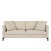 SOFA JOHNNY 180X90X92CM TELA GRIS CLARO - Sillones y sofás, Uruguay | Vinibel, vista 1 de 2