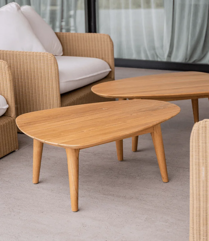 MESA LIVING PARIS TEKA 100X70  en Madera natural, Uruguay | Masinfinito Casa, vista 2