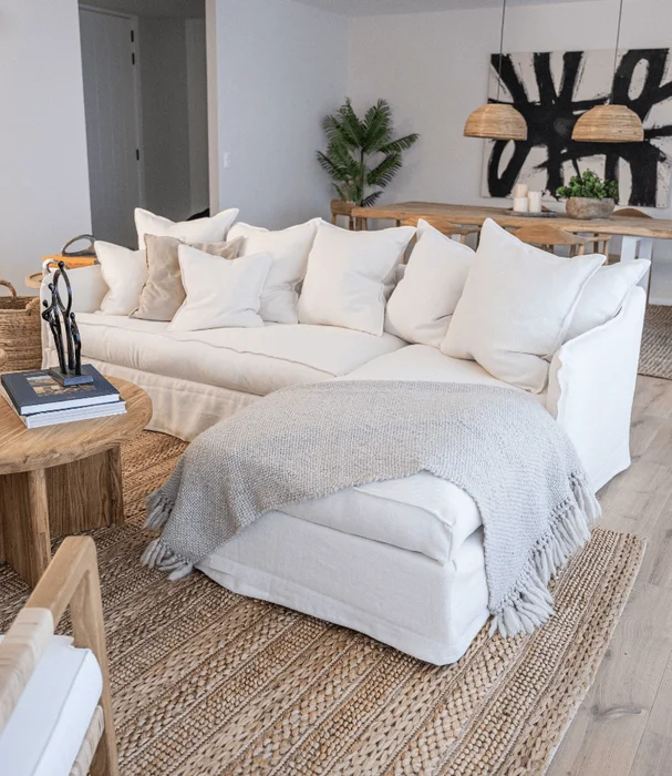 SOFA CAP FERRET  en Blanco, Uruguay | Masinfinito Casa