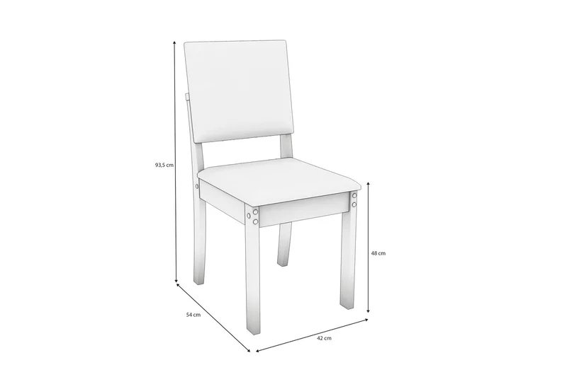 Silla Luna en Madera natural - Sillas, Uruguay | Balton, vista 4