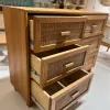 Comoda 6 cajones en Madera natural - Muebles para TV, Uruguay | FMB, vista 2 de 6