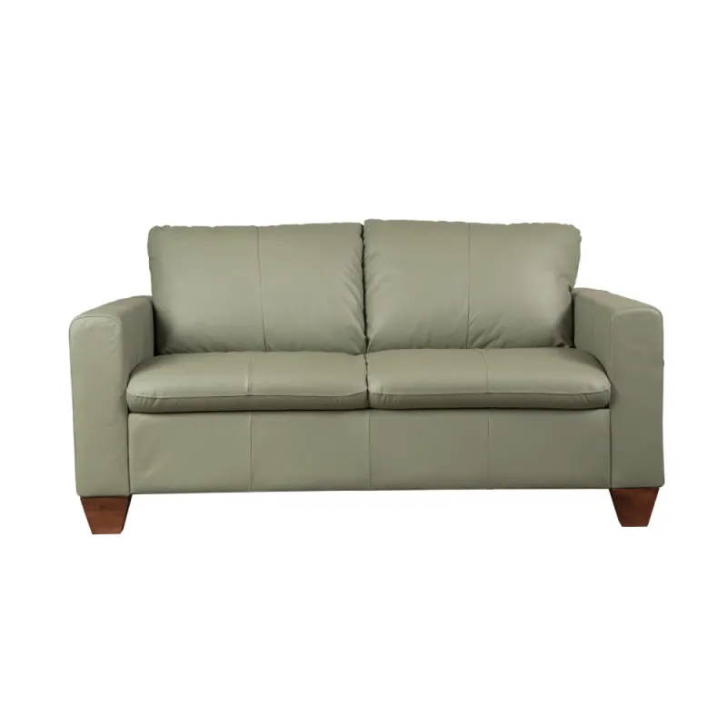 SOFA 100% CUERO - MODELO BLANC - 2 CUERPOS - COLOR MENTA en Verde - Sillones y sofás, Uruguay | Champagne Home