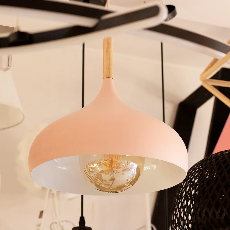 Colgante Nórdico Rosa - Aluminio y madera en Rosa
Gris
Rosa - Lámparas colgantes, Uruguay | Bascu House, vista 3