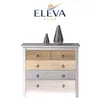 Comoda 5 cajones Linea Flora - Blanco en Blanco - Cómodas, Uruguay | Nario Hogar, vista 1 de 2
