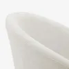 Silla giratoria Marvin - chenilla beige y patas de madera maciza de haya acabado natural en Beige - Sillas, Uruguay | Kavehome, vista 4 de 8