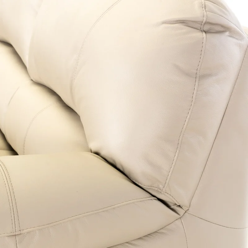 Sofá Messina - Cuero Básico - 3 cuerpos - Arena - (Preventa) en Beige - Sillones y sofás, Uruguay | Nyr, vista 4