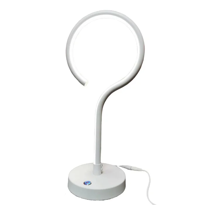 Portátil led Minimalista 3 intensidades 3 Toques - BLANCA en Blanco - Lámparas de mesa, Uruguay | Iluminica, vista 2