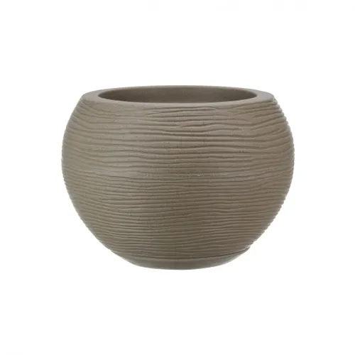 MACETA 17X19CM FLORENCA SISAL EFECTO PIEDRA BEIGE en Beige - Macetas, Uruguay | Decohogar