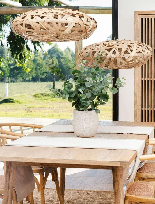 MESA COMEDOR NORDICA - OLMO NATURAL - 1.80 X 0.90 MTS en Madera natural - Mesas de comedor, Uruguay | La Iberica, vista 36