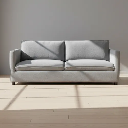 Sofá 3 Cuerpos Tela Gris Amsterdam en Gris - Sillones y sofás, Uruguay | Divino