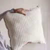 ALMOHADON LINO ALTO GRAMAJE RAYADO OFF WHITE - 55 X 55 en Off-white - Textiles, Uruguay | La Iberica, vista 11 de 11