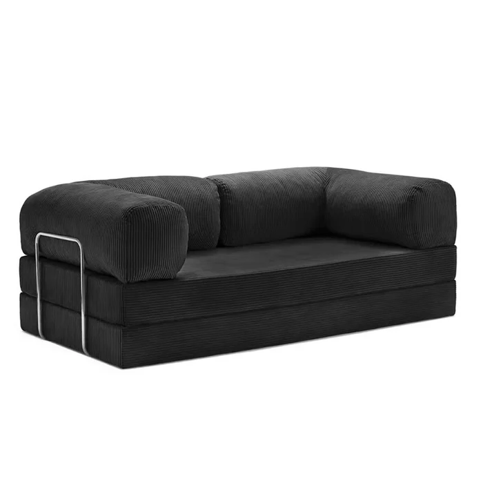 Sillón Cama Teddy - Black | PREVENTA en Negro - Sillones y sofás, Uruguay | Samic