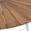 Mesa de jardín BASTRUP Ø120 mad dura/blanco en Multicolor - Muebles para el exterior, Uruguay | JYSK, vista 3 de 5