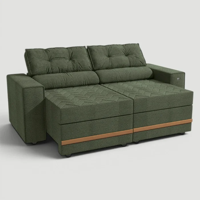 Sofa Havana 206CM - Retractil/Reclinable en Beige - Sillones y sofás, Uruguay | Balton, vista 15
