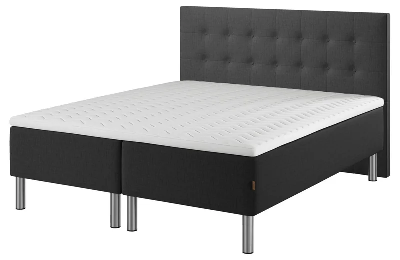 Respaldo botones 180x122 H70 gr-40 en Gris - Respaldos de cama, Uruguay | JYSK, vista 3