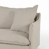 Sofá Snow con Funda - Tela Rústica - 2,5 cuerpos - TD5263-1636 (Capuccino) en Beige - Sillones y sofás, Uruguay | NYR, vista 5 de 5