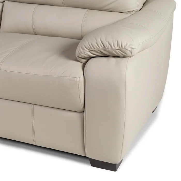 Sofá Portofino - Cuero Básico - 3 cuerpos - Arena - (Preventa) en Beige - Sillones y sofás, Uruguay | Nyr, vista 6