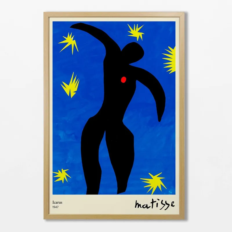 Matisse - Icarus en Azul - Láminas, Uruguay | La Cuadrería