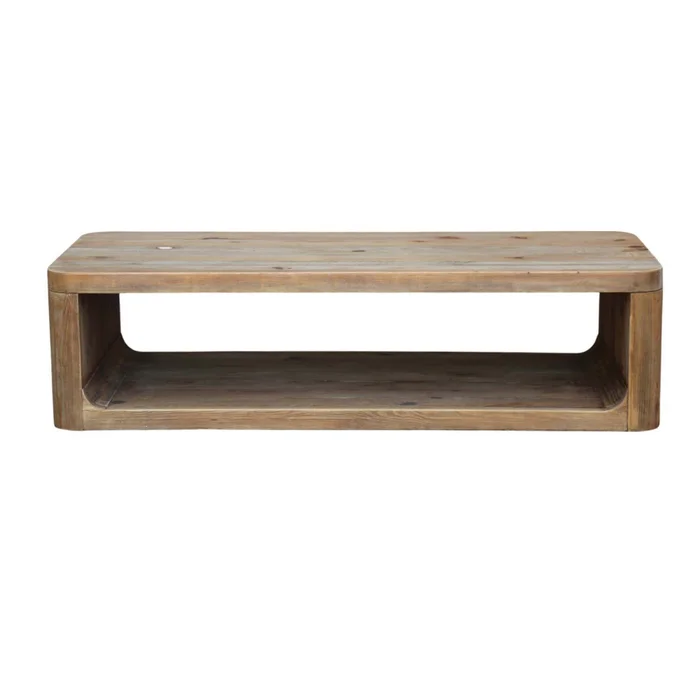 Mesa Ratona Madera Natural-beige Romero Natural en Madera natural - Mesas de living, Uruguay | Divino, vista 2