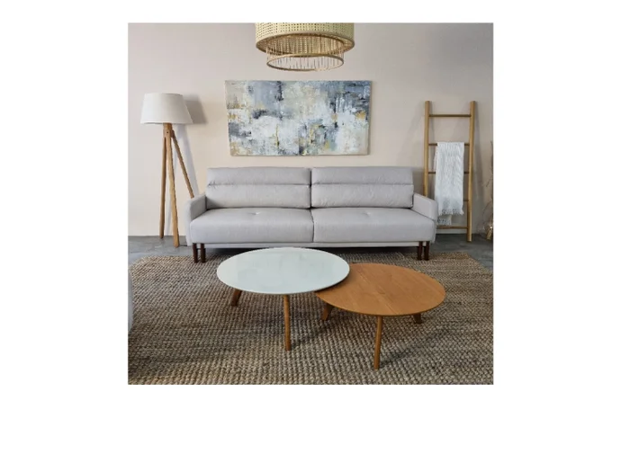 Sofá 3 cps DONNA - Gris en Gris - Sillones y sofás, Uruguay | Finkel, vista 3