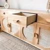 Aparador alacena con esterilla natural en Madera natural - Decoración, Uruguay | Decoramuss, vista 4 de 4